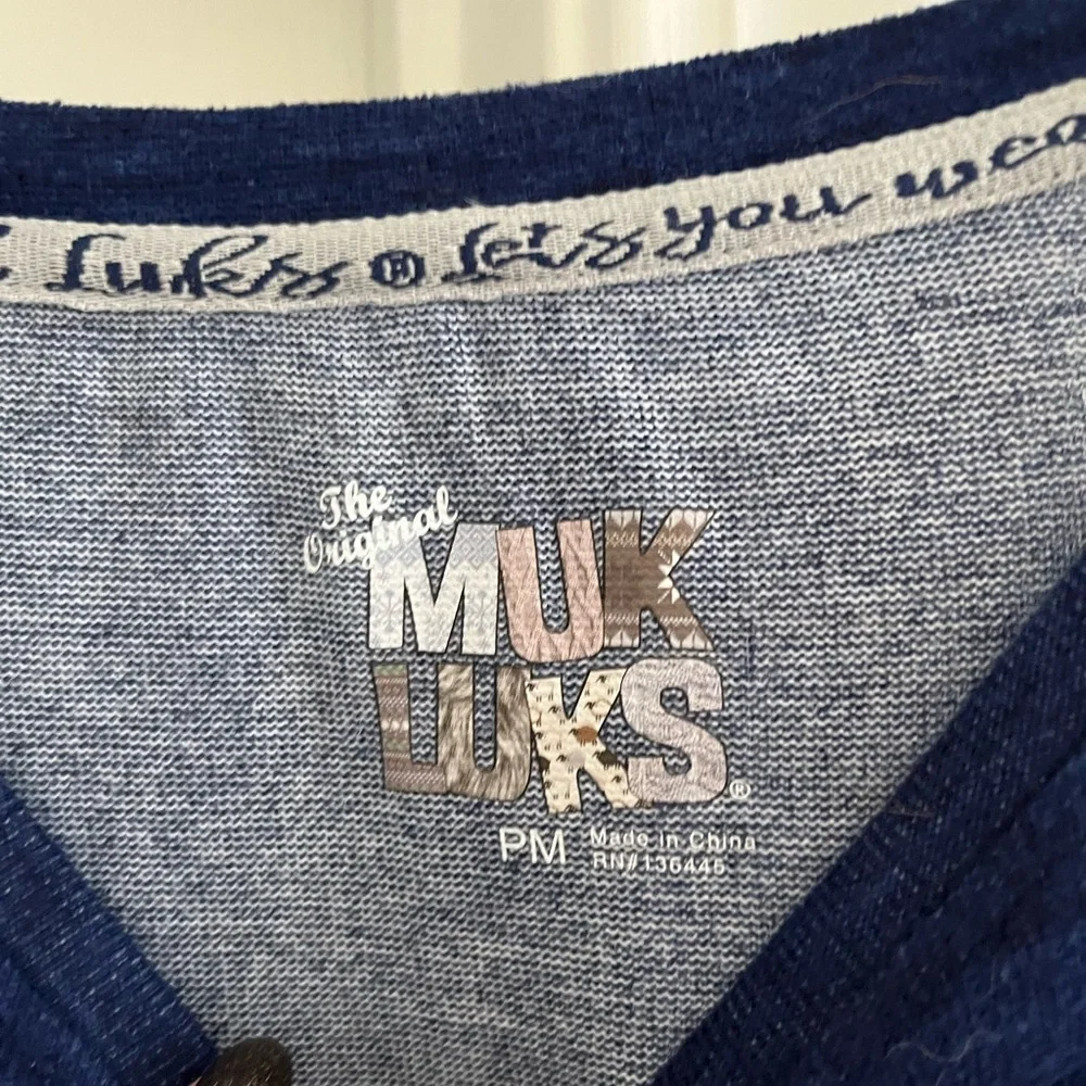 Muk Luks Comfy Shirt - Picture 2 of 4